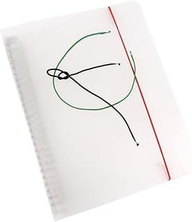 TEHAUX Pasta De Relatório Capa Vista Fichário Material Escolar De Escritório Fichários Para Deslizamento Capas De Relatório Scrapbook Fichário Encadernação Capa De Apresentação