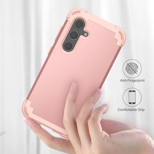 Coque Samsung S24 Asuwish LK3JT Or Rose pour smartphone