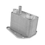 mercedes w210 320 cdi motoröl Material: El enfriador de aceite de motor está hecho de material de aleación de aluminio, lo que aumenta la eficiencia de enfriamiento y la resistencia a la corrosión, previene fugas de aceite, protege el motor y tiene una vida útil más larga.
