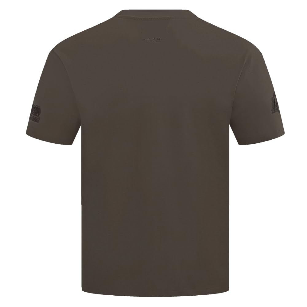 PRO Standard Men's NBA Neutral Short Sleeve Tee, Dark Taupe, 3XL - Image 2