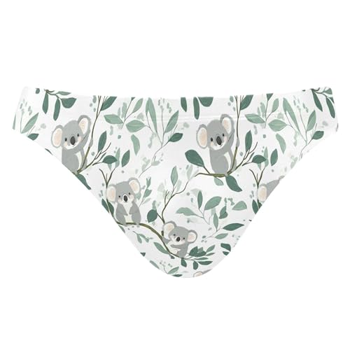 Cute Koala Swim Briefs for Men Swimsuit Bikini Swimwear XXXL B0404145