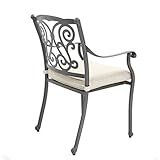 Hanseatisches Im- & Export Contor GmbH Gartenstühle Aluguss 2er-Set - 6