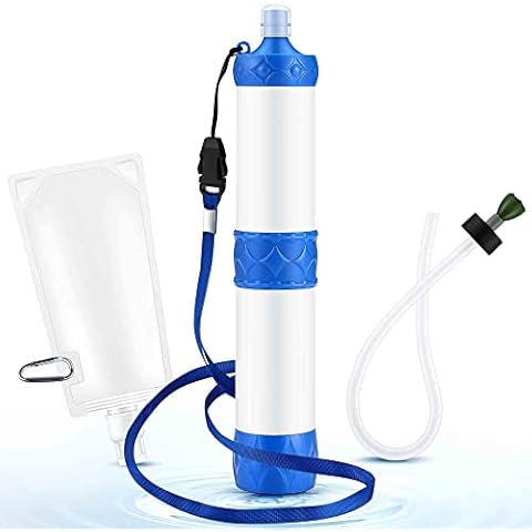 Wasserfilter Outdoor, Tragbarer Wasserfilter Trinkwasser kann 99,99% von Bakterien und Mikroorganismen abtöten Cover