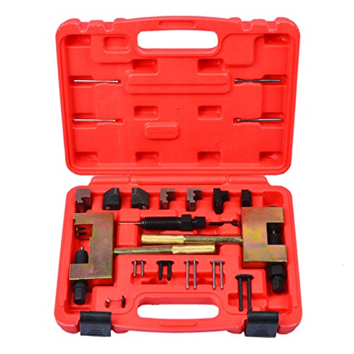 Prokomon Diesel Engine Timing Tools Timing Chains Separating and Riveting Locking Tool Kit for Mercedes Benz W203 W212