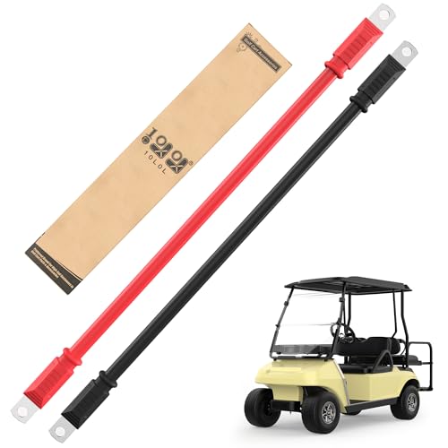 10L0L Upgraded Golf Cart Battery Cable for Club Car EZGO
