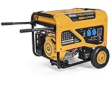 VITO 230v 6500W AVR Benzin Stromerzeuger 1-Phasen 16A 8kVA Generator 15PS 6500W mit EStarter, luftgekühlt, Ölmangelsicherung, Überlastschalter, Profi 4T Generator Notstromaggregat. (6.5kW 230V)