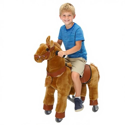 Stehpferd auf Rollen, Spielpferd zum Reiten und Draufsitzen...