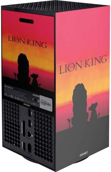 Skinit Decal Gaming Skin Compatible with Xbox Series X Console - Officially Licensed Disney The Lion King Movie Poster Art Design