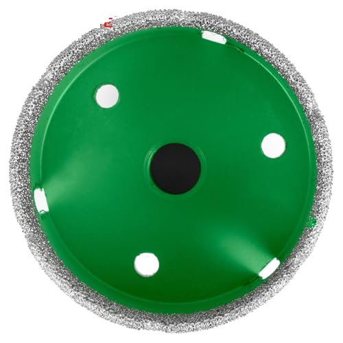 Juego de 6 brocas diamantadas para perforación de agujeros: 20/25/42/50/55/68 mm, rosca M14, para granito, gres y baldosas miniatura 6
