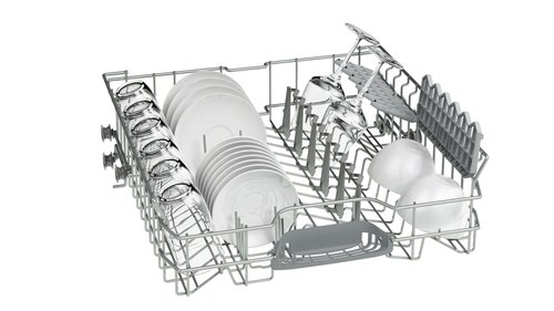 Bosch Serie 2 SMS25AW01J Geschirrspüler, freistehend, 12 Gedecke, A++, Geschirrspüler (freistehend, volle Größe 60 cm, weiß, Knöpfe, drehbar, 1,75 m)