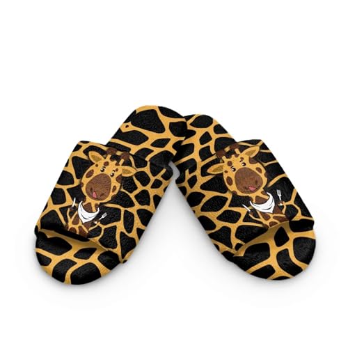 Womens Fuzzy Open-toe Slippers Soft Comfy Memory Foam Indoor House Shoes2