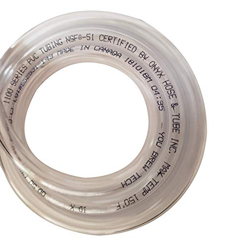 Fermtech Mini Auto-Siphon - Clear Siphon with 3ft Food - Grade Vinyl Hose - Effortless Bottling for 1 Gallon Jugs, Wine, Beer, Mead & Kombucha - 3/8in