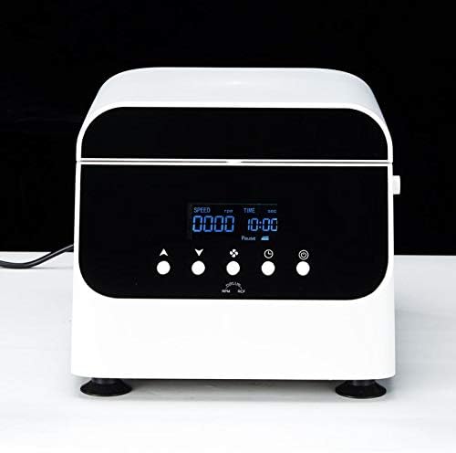 PRP Centrifuge Machine, DEJUN 4 x 100ml Lab Benchtop Centrifuges 4000rpm Laboratory Low Speed Centrifugal Machine Aluminum Alloy Rotor with 0-99min Timer and LCD Display 110V