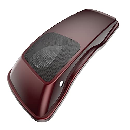 Tapas para altavoces de alforjas 6x9, rejillas y cubiertas de audio para Harley Touring, Road King, Street Electra Glide (2014-2023), Rojo Místico Sunglo miniatura 7