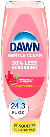 Dawn Gentle Clean EZ-Squeeze Dishwashing Liquid Dish Soap, Pomegr...