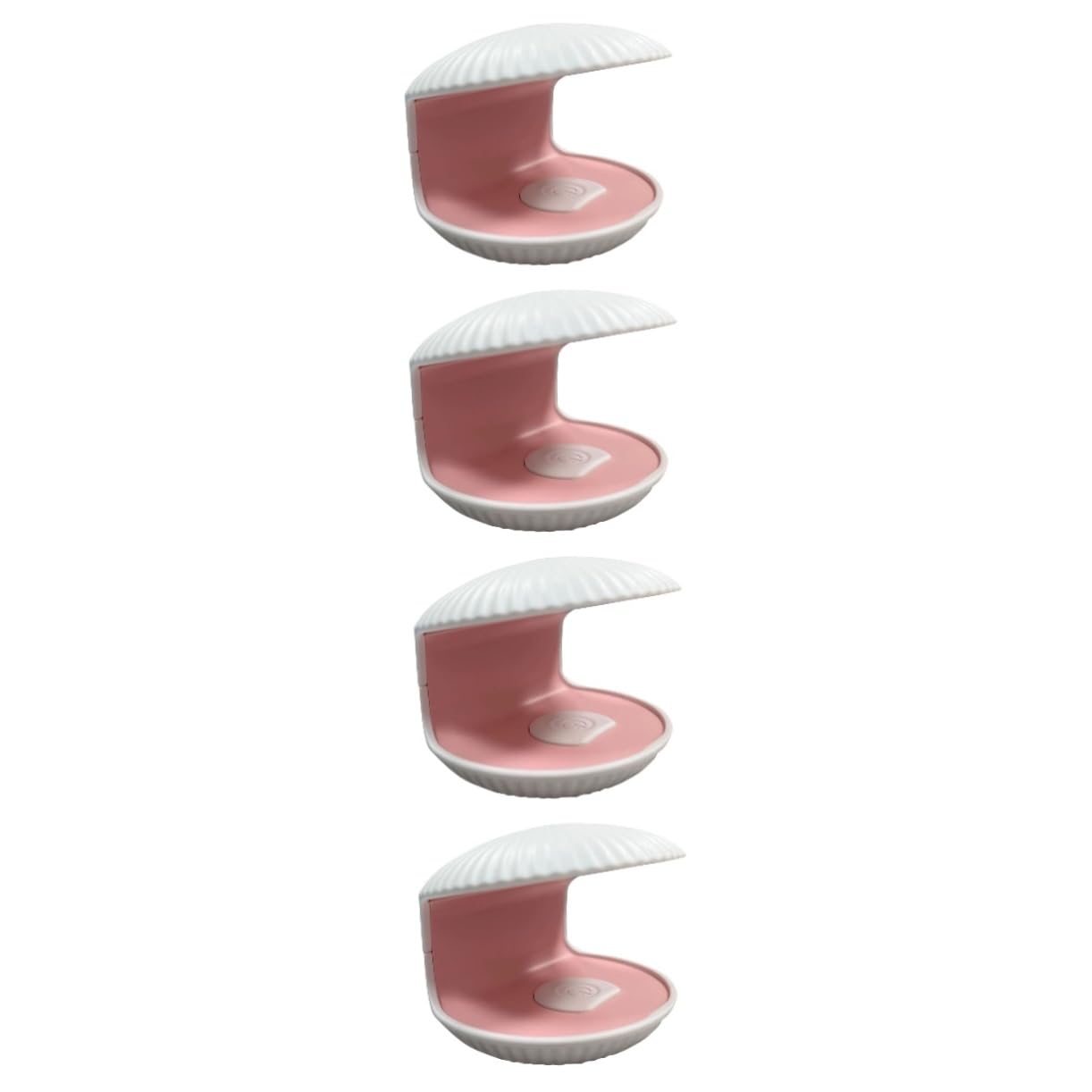 Healeved 4piezas Lampara De Uñas Usb Para Secado De Esmalte Luz Led Manicura Rápida Para Uso Salón y Casa Duradera y Portátil Incluye Cable Usb