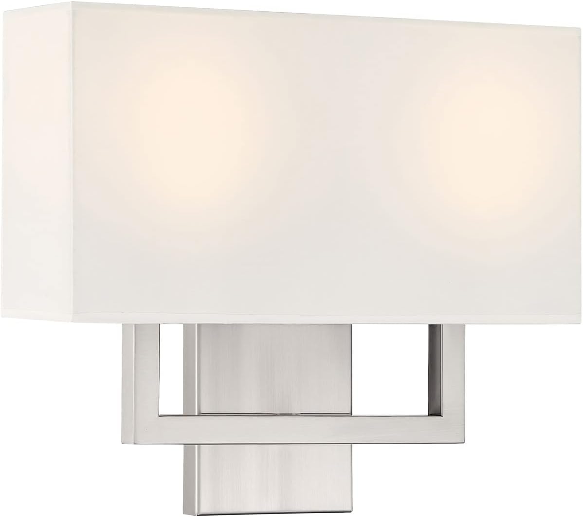 Mid Town 2 Light LED Wall Sconce - Brushed Steel