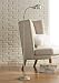 Ridley Satin Nickel Gooseneck Floor Lamp