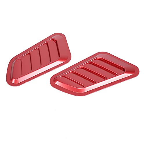 Capa de entrada de fluxo de ar do carro, material ABS adesivo de carro decorativo ABS fluxo de ar en