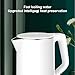 hervidor eléctrico de acero inoxidable Imagen de hervidor eléctrico de acero inoxidable