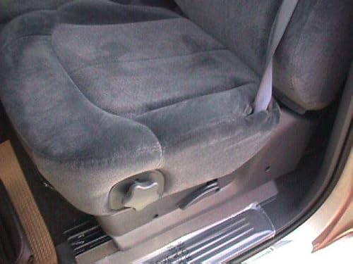 Durafit Seat Covers, C989 C8-Seat Covers In Gray Endura For 1999-2002 Chevy Truck 40/20/40 Split Seat With Integrated Seat Belts, Opening Center Console And Manual Seat Controls #TOP4