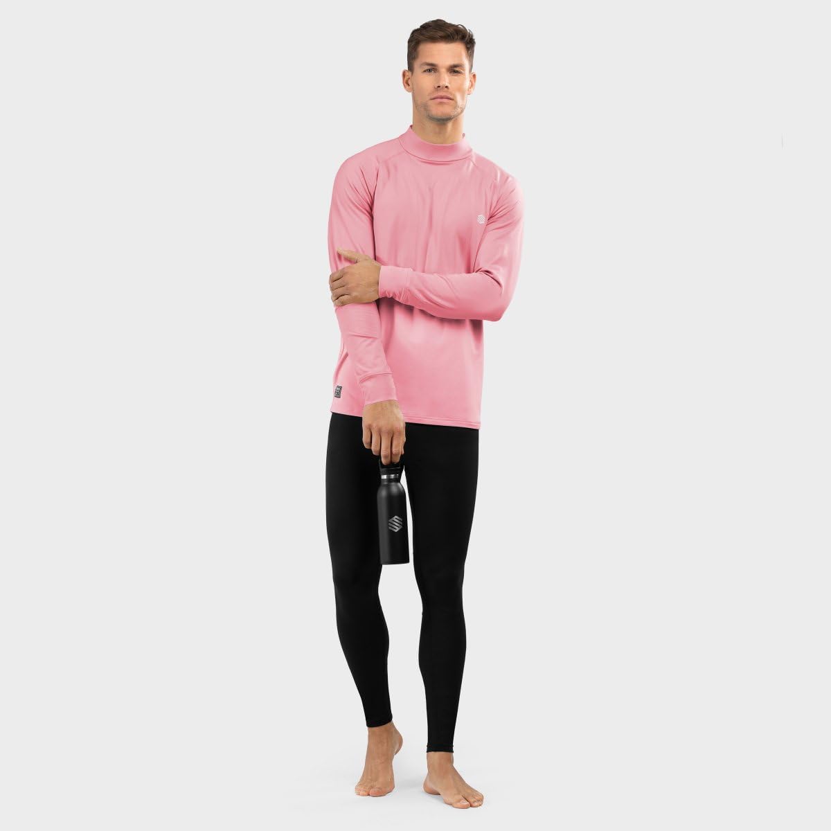 SIROKO - Maglia Termica da Sport Invernali SLUSH Pink - M - Rosa bubblegum