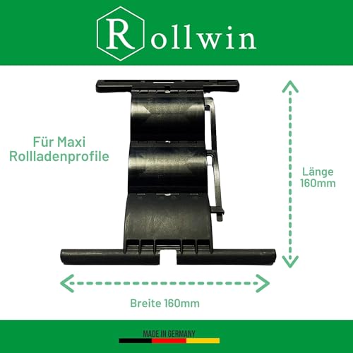 Rollladensicherung Rollwin mit Hochschiebesicherung und Wellenverbinder