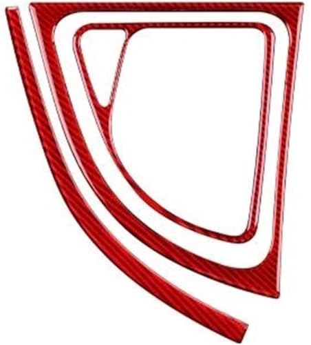 Bande latérale de levier pour vitesse BMW E87 E81 E82 E88 finition rouge luxe