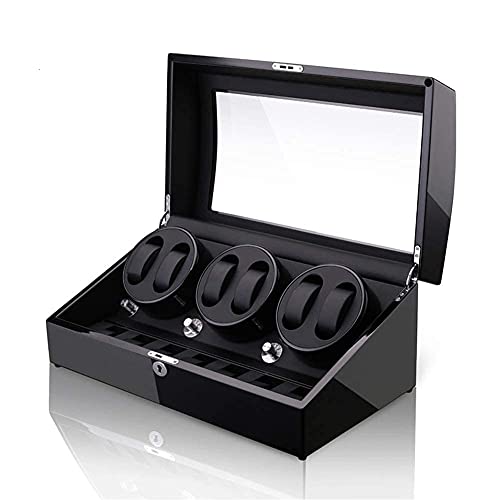 Watch winder avec 5 modes et 6 emplacements rotatifs plus 7 stockages