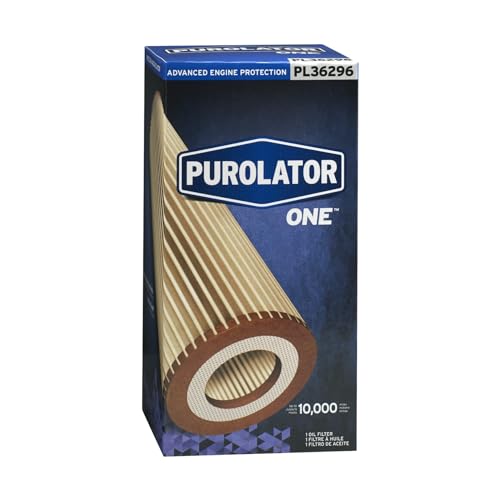 Purolator PL36296 PurolatorONE Advanced Engine Protection Cartridge Oil Filter Compatible With Jeep Grand Cherokee, Wrangler, Chrysler Pacifica, Dodge Grand Caravan, Charger, Durango and Ram 1500