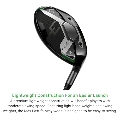 Callaway Elyte Max Fast 3 Fairway Wood – Left Hand