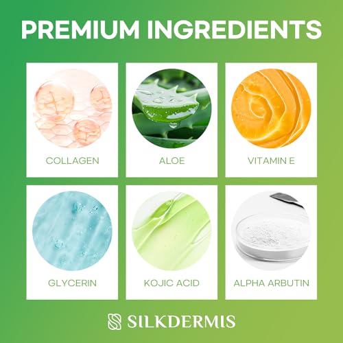 Image of SILKDERMIS Forehead Wrinkle Patches 12Pcs, Smile Line Patches 24pcs with Aloe, Collagen, Vitamin E, Anti Wrinkle Patches, Anti Wrinkle Patches
