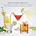 Bartesian Duet Cocktail Machine and Margarita Maker - Compact Home Bartender Mixologist Drink Mixer with 2 Glass Spirit Bottles - Automatic Machine Creates Premium Cocktails and Mocktails in Seconds