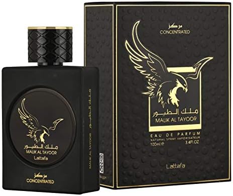 Lattafa Malik Al Tayoor Eau de Parfum Spray for Unisex, 3.4 Ounce