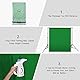 UTEBIT Fotohintergrund Grün, 1.5mx2m Faltbare Greenscreen Stoff Stoff Polyester Grün Tuch Hintergrundstoff für Fotostudio, Modefotografie, Videoaufnahme (Kühl Bügeln)