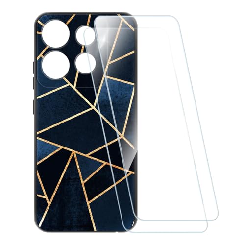 ESACMOT �v�����g�P�[�X + 2�������K���X�t�B���� Tecno Spark Go 2023 �Ƃ̌݊�������, �Ռ��z���\�t�g�J�o�[ HD�N���A (�X�g���C�v)