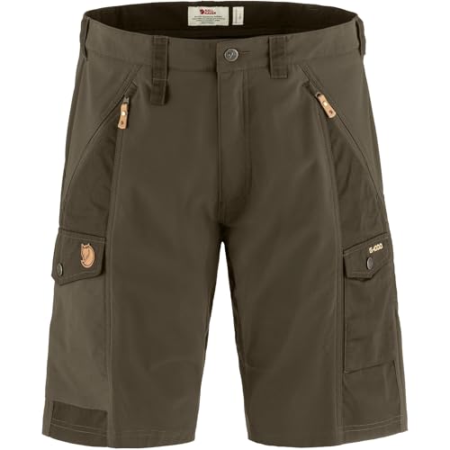 Fjällräven Herren Wandershorts Abisko, Dark Olive, 50, F82833-633