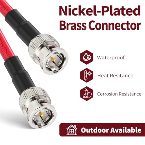 Cable de vídeo Belden 1694A Superbat SDI de 75 ohmios para convertidor de vídeo 2