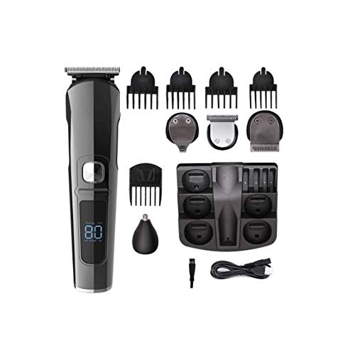 GFDFD Electric Hair Clipper Rechargeable Low Noise Razor Hair Clipper Male Razor Trimmer Men's Hair Clipper to Shave The Head