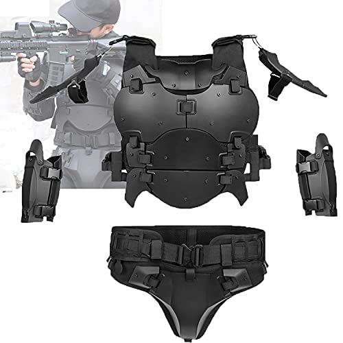 Taktische Weste Molle Militär Weste Herren Taktische Rüstung Elbogenschützer für Paintball Airsoft Nerf Outdoor Cover