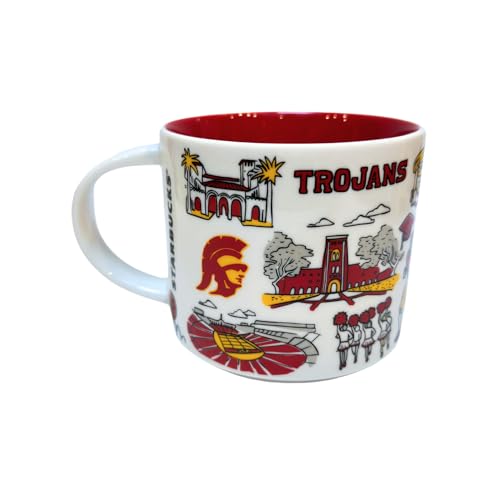 Starbucks Been There Series Campus Colección USC Taza Cerámica 14 oz miniatura 2