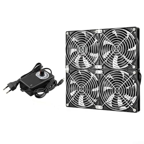 Ventilador de 12 cm 3000 RPM para evitar sobrecalentamiento de máquina minera y servidores