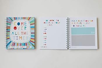 Spiral-bound Come Over All the Time: A Creative Guest Book