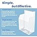 HOUSYLOVE PET OPCG Booster Protectors for One Piece Card Game (10 Pack) - 0.50mm Thick Clear ONE PIECE TCG Booster Display Box - Suits OP01/OP03/OP04/OP05/OP06 Protector Case