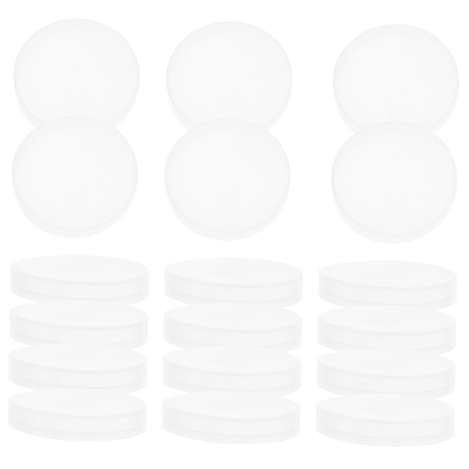MAGICLULU 50pcs Reusable Seal Bottle Lids Protective Replacement Caps for Milk Bottles Leak and Easy to Use for Home Storage of Pudding Yogurt and Sauces