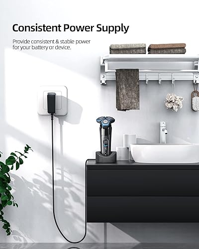 Image of HQ8505 Norelco Replacement Charger Cord Fit for Phiillips Norelco HQ8505 7000 5000 3000 9000 Series mg7750 mg7790 Electric Shaver Razor,Aquatec,Arcitec,Multigroom Beard Trimmer Adapter