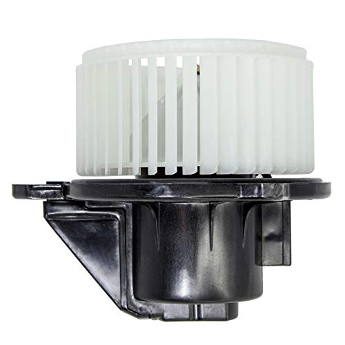 Replacement AC Heater Blower Motor Fan - Replace 5012701AB, PM9198, 700012, 5096255AA, 5096256AA - Compatible with 2002-2008 Dodge Ram 1500, 2500, 3500, 02-04 Jeep Grand Cherokee - Air Conditioner Fan