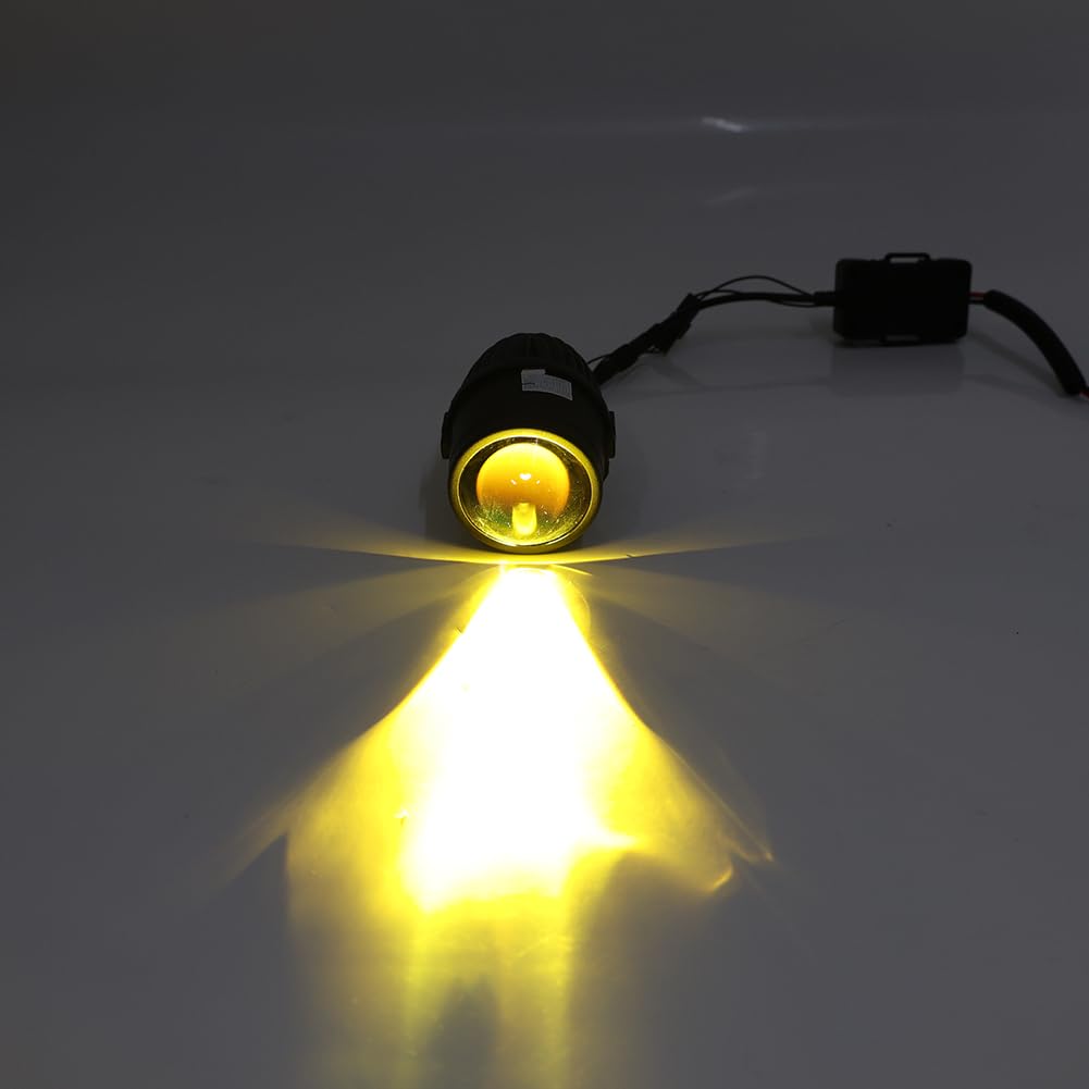 Cninba13 1 Pair Front Fog Light Daytime Running Lights Driving Lamps ABS Yellow For Kia Carnival 2022-2024