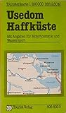  Touristenkarte Usedom Haffküste