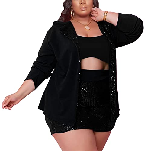 Best Plus Size Shorts And Blazer Set For Your Wardrobe
